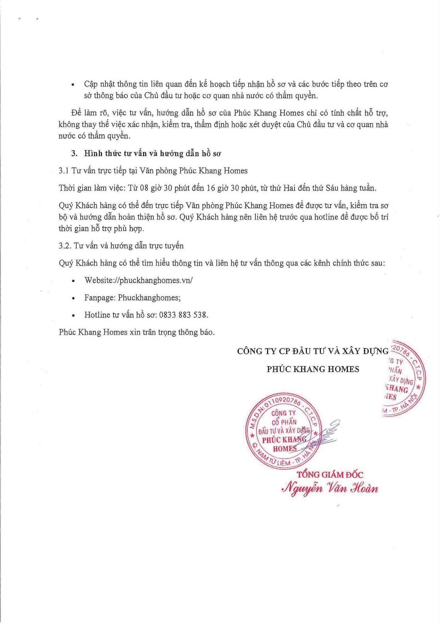 GREEN TOWER ĐẠI MỖ phuc khang homes huong dan ho so nha o xa hoi phuc khang tower dai mo trang 2